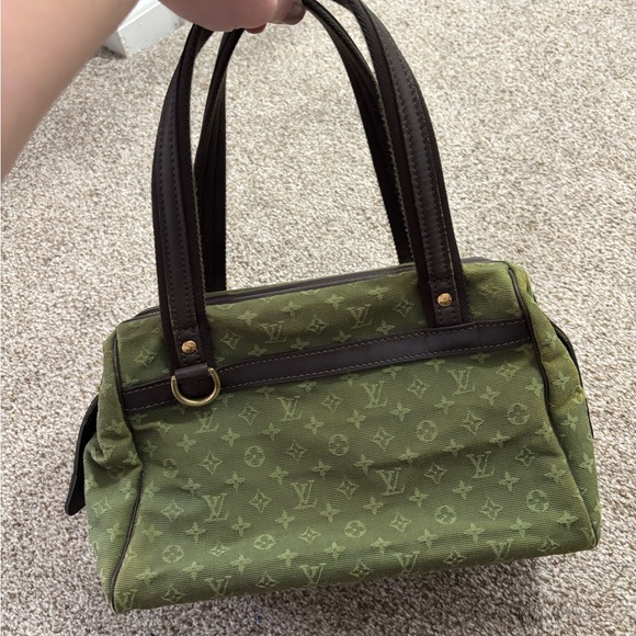 Louis Vuitton Handbags - AUTHENTIC Vintage 2002 Louis Vuitton Mini Lin Josephine PM Green Monogram Bag